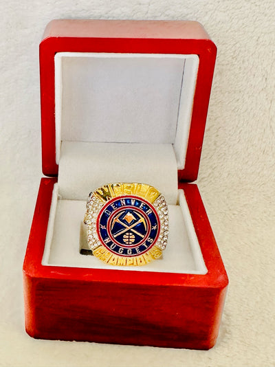 Denver Nuggets 2022 Championship ring with box - EBSports Championship Rings