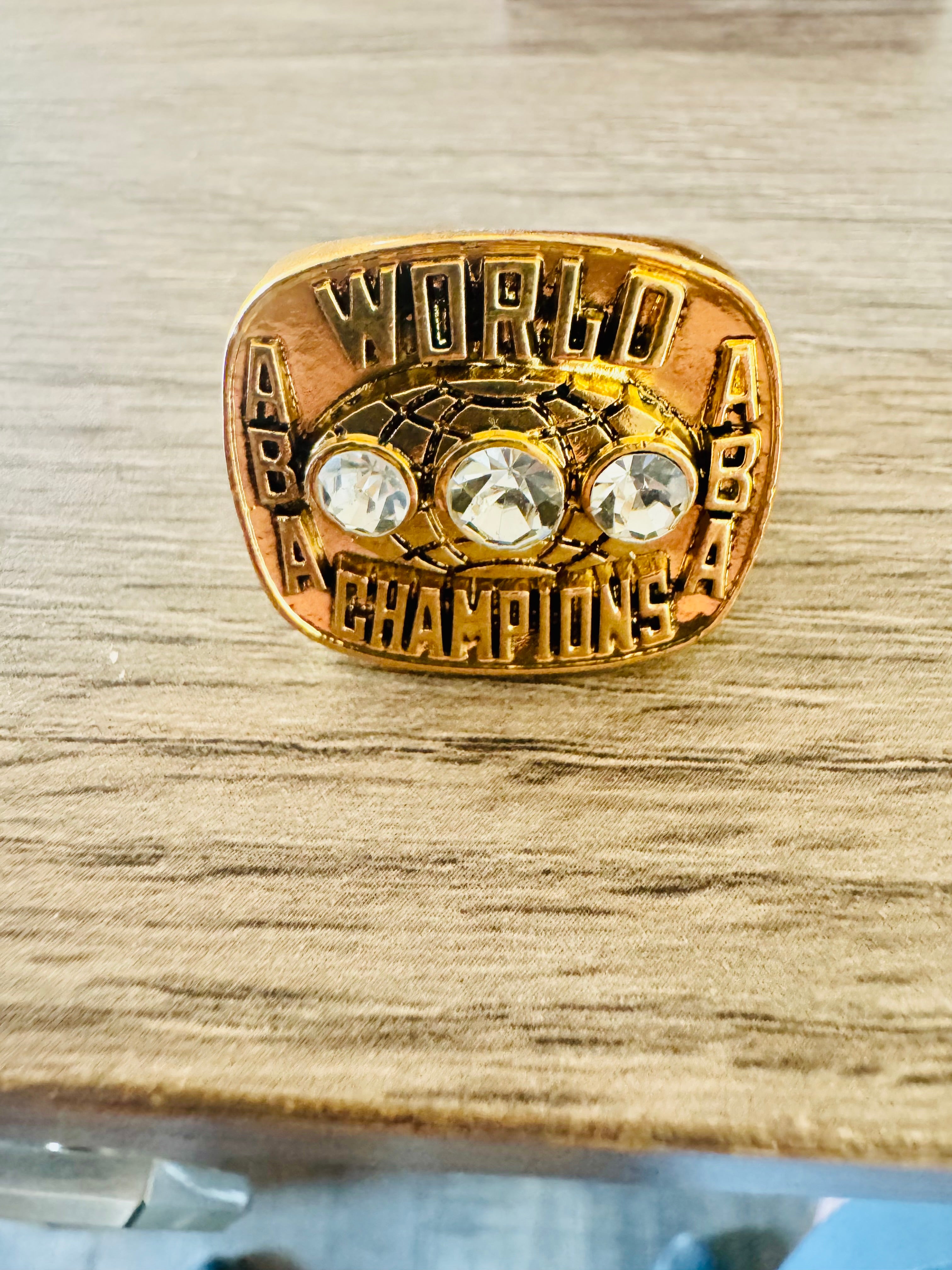 1973 Indiana Pacers ABA World Championship Replica Ring, US SHIP - EB Sports Championship Rings