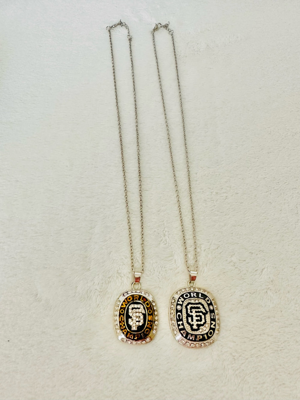 2 San Francisco Giants World Series Championship Pendant: 2012/14 - EBSports Championship Rings