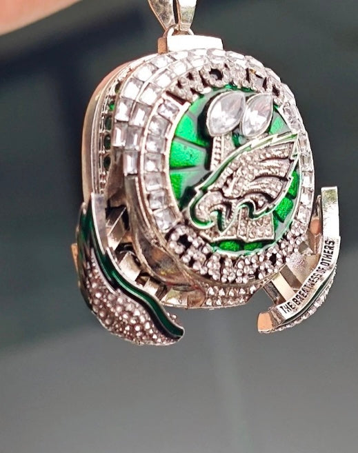 Limited Edition Philadelphia Eagles Super Bowl LIX Replica Pendant