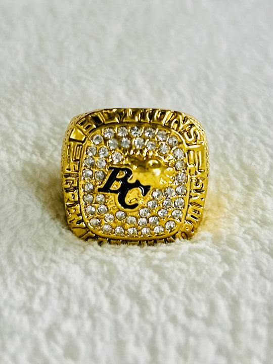 1994 BC Lions Grey Cup Championship Ring with box, Team Issued CFL Argos - EB Sports Championship Rings
