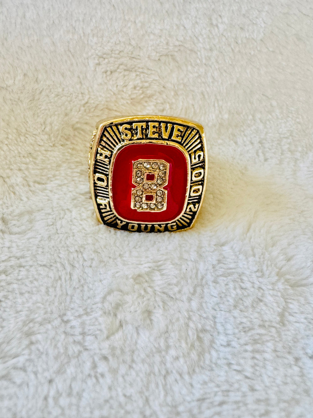 San Francisco 49ers Steve Young Hall Of Fame Ring, USA SHIP