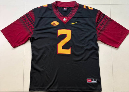 Deion Sanders #2 Florida State Nike Stitched Jersey, Carry L and XL