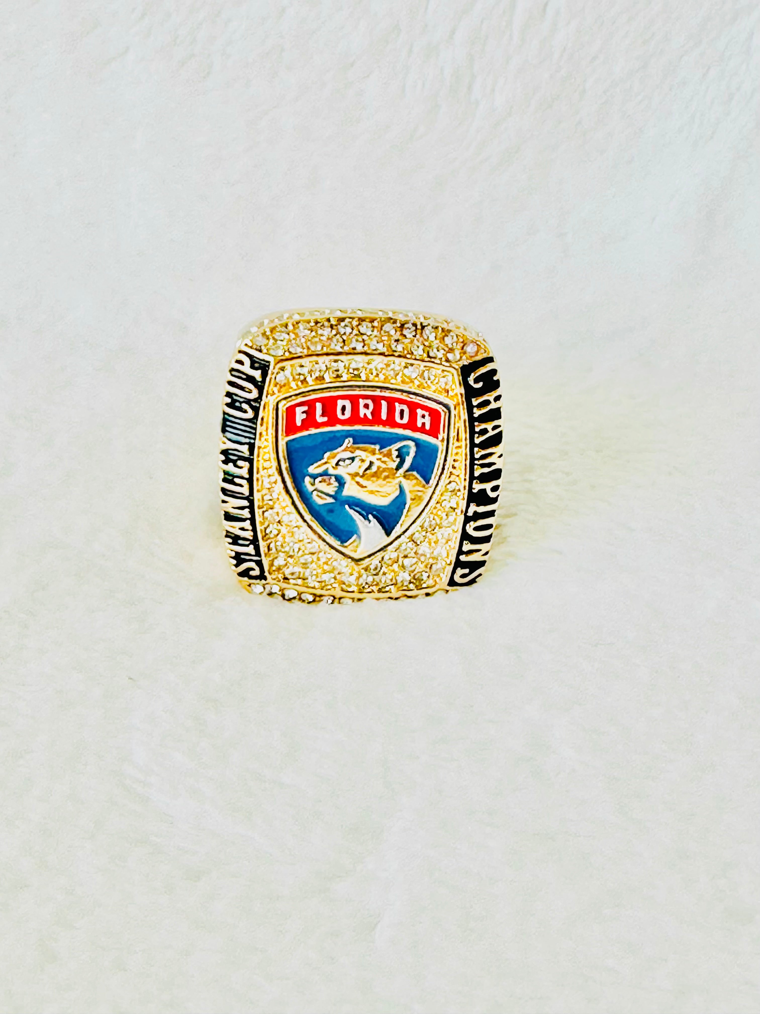 2024 Florida Panthers Stanley Cup Championship Ring, US SHIPPER - EB Sports Championship Rings