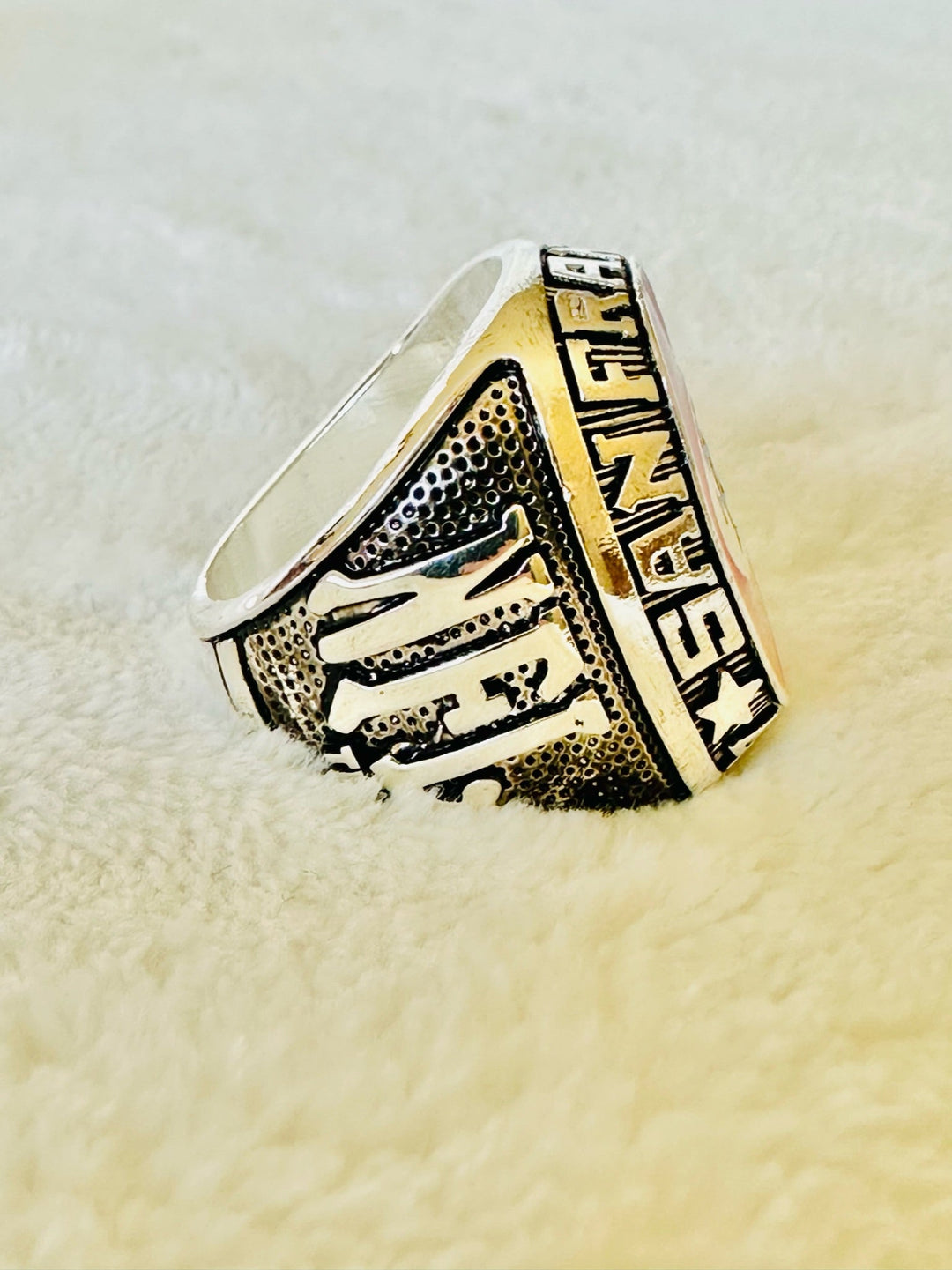 San Francisco 49ers Classic Balfour Silver Ring - EBSports Championship Rings