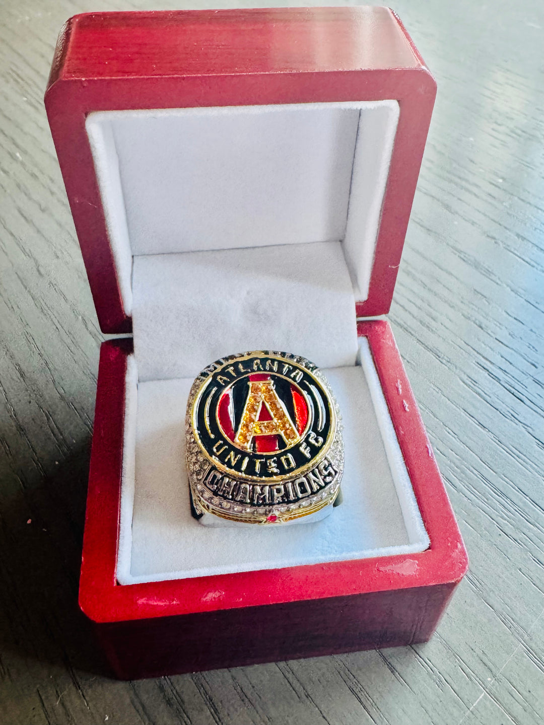 1999 Atlanta United FC MLS Championship Ring with box, US SHIP - EB Sports Championship Rings