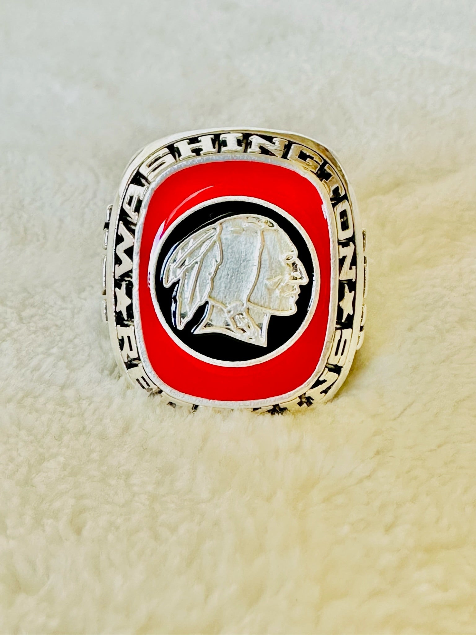 Washington Commanders Classic Balfour Silver Ring - EBSports Championship Rings