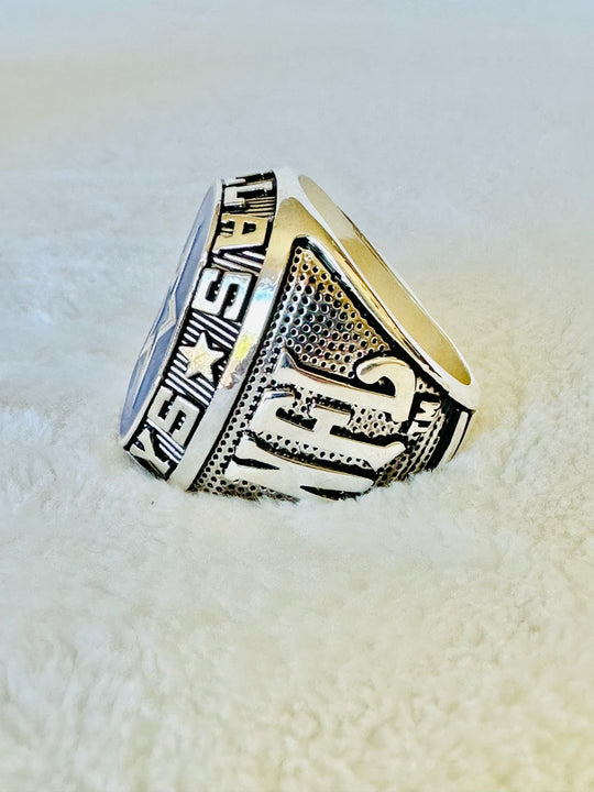 Dallas Cowboys Classic Balfour Silver Ring, Rare, US SHIP W box - EBSports Championship Rings