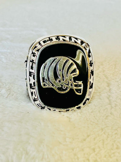 Cincinnati Bengals Classic Balfour Silver Ring - EBSports Championship Rings