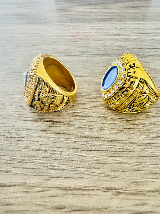 1970 & 1972 Indiana Pacers ABA World Championship Replica Ring Set, US SHIP - EB Sports Championship Rings