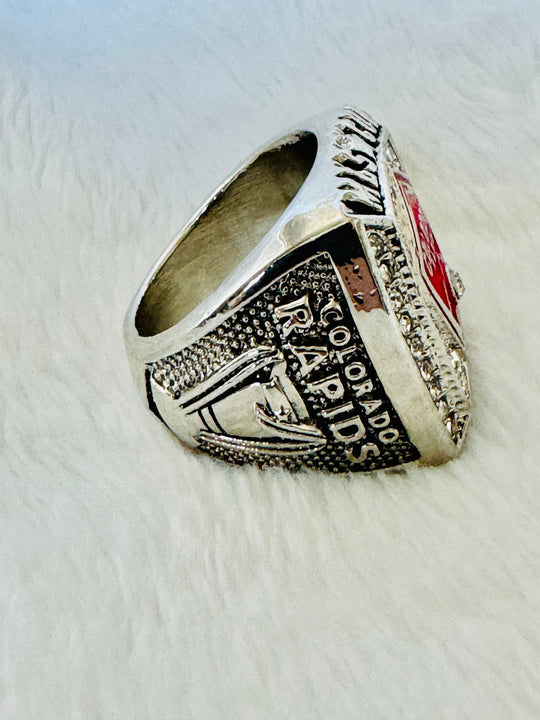 2010 MLS Cup Colorado Rapids Championship Replica Ring with box, Stadium Giveaway - EB Sports Championship Rings