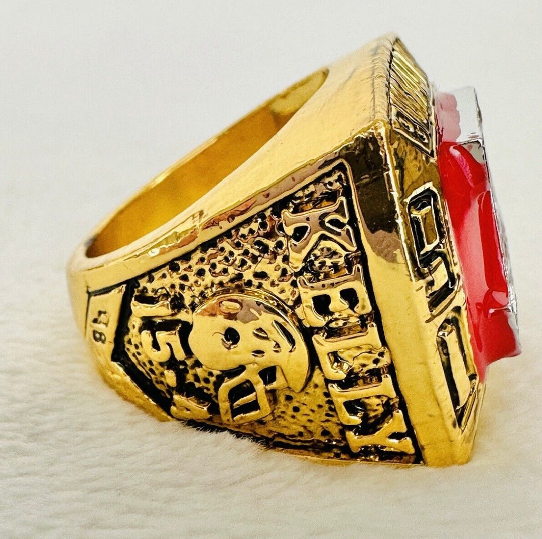 1991 Buffalo Bills AFC Championship Ring, US Ship - EB Sports Championship Rings