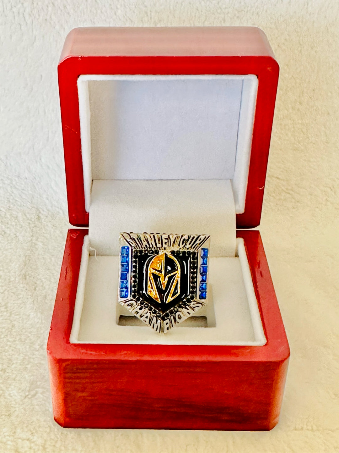 Las Vegas Golden Knights Stanley Cup Championship ring with box - EBSports Championship Rings