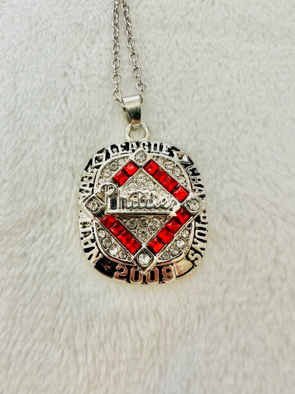 2009 Philadelphia Phillies NL Champs Pendant - EB Sports Championship Rings