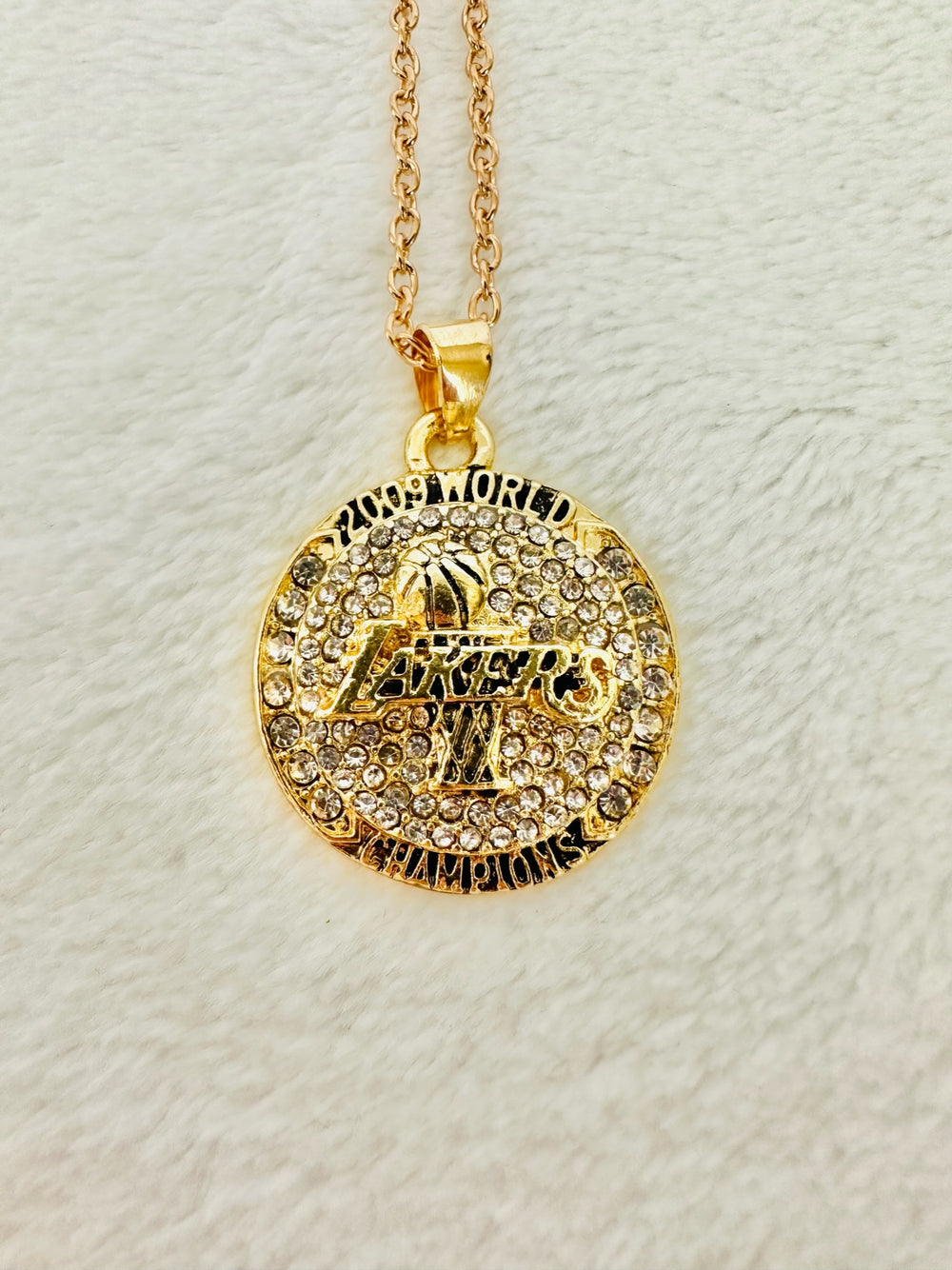 2009 Los Angeles Lakers NBA Championship Pendant - EB Sports Championship Rings