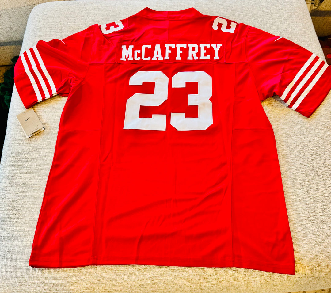 Christian McCaffrey San Francisco 49ers authentic NFL Jersey