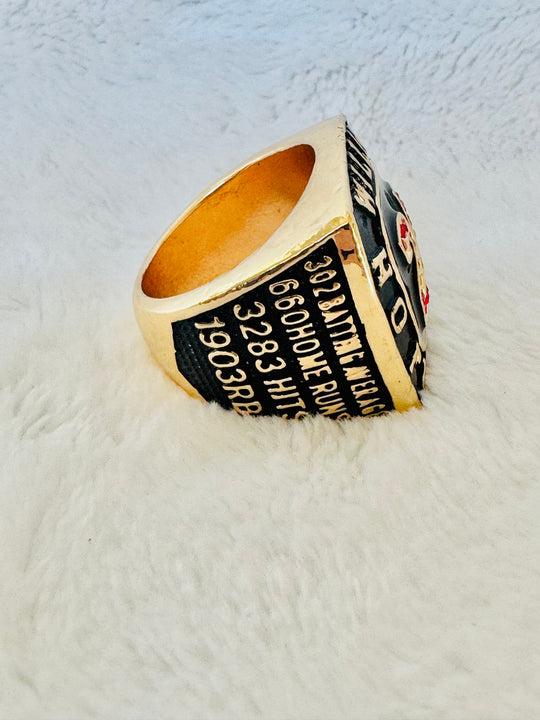 Willie Mays 1979 Hall-Of-Fame Legend Rare Vintage HOF Championship Ring - EB Sports Championship Rings