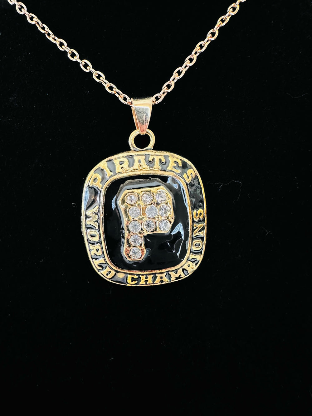 1979 Pittsburgh Pirates World Series Championship Pendant - EB Sports Championship Rings