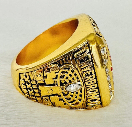 1998 Denver Broncos Super Bowl Championship Ring, US SHIP