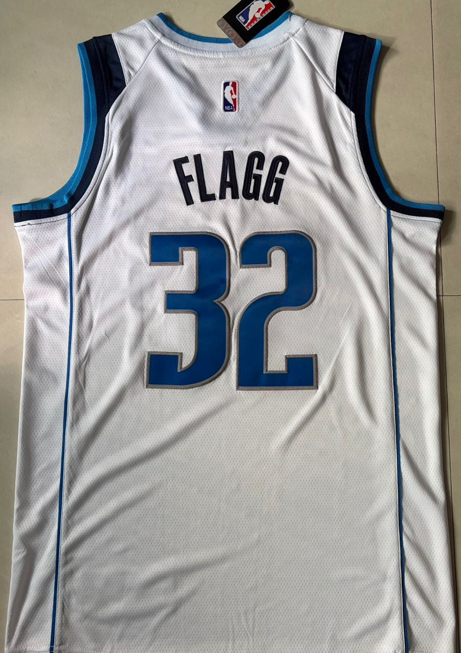 Cooper Flagg Swingman Dallas Mavericks Stitched White Jersey, Carry L and XL