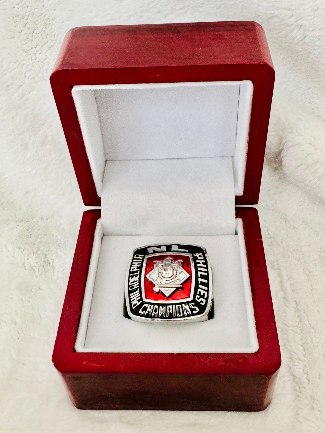 1983 Philadelphia Phillies National League Championship Ring W Box - EB Sports Championship Rings