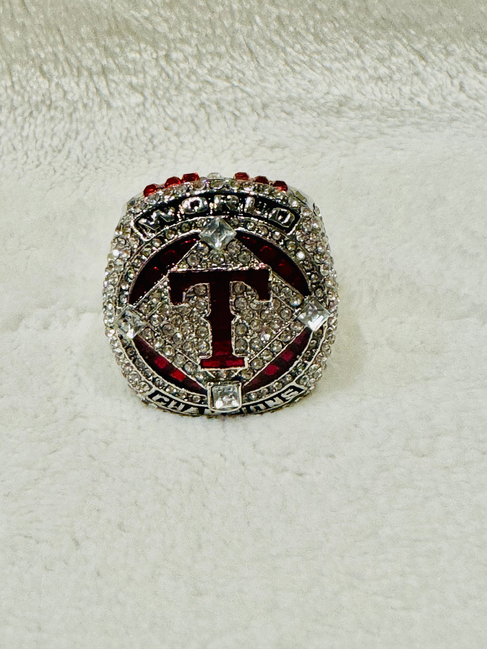 2023 TEXAS RANGERS World Series Championship RING W Box - EB Sports Championship Rings