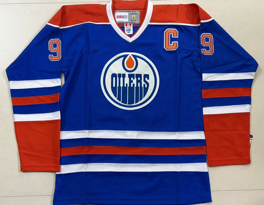 Wayne Gretzky Edmonton Oilers Stitched Jersey, Carry L and XL Rare