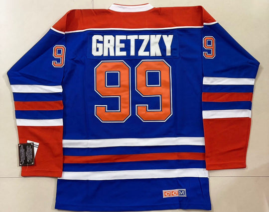 Wayne Gretzky Edmonton Oilers Stitched Jersey, Carry L and XL Rare