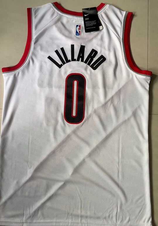 Damian Lillard #0 Portland Trailblazers Nike Stitched Jersey, Carry L and XL