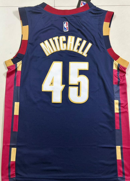 Donovan Mitchell #45 Cleveland Cavaliers Nike Stitched Jersey, Carry L and XL