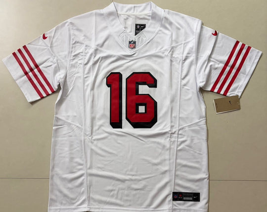 Joe Montana San Francisco 49ers Nike Stitched White Jersey, Carry L and XL