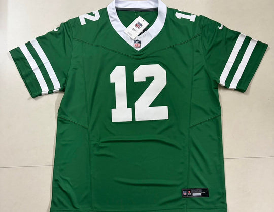 NWT Joe Namath NY Jets Nike Stitched White Jersey, Carry L and XL
