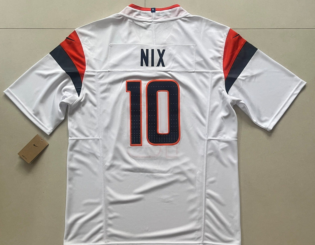 Bo Nix #10 Denver Broncos Stitched Jersey, Carry L and XL