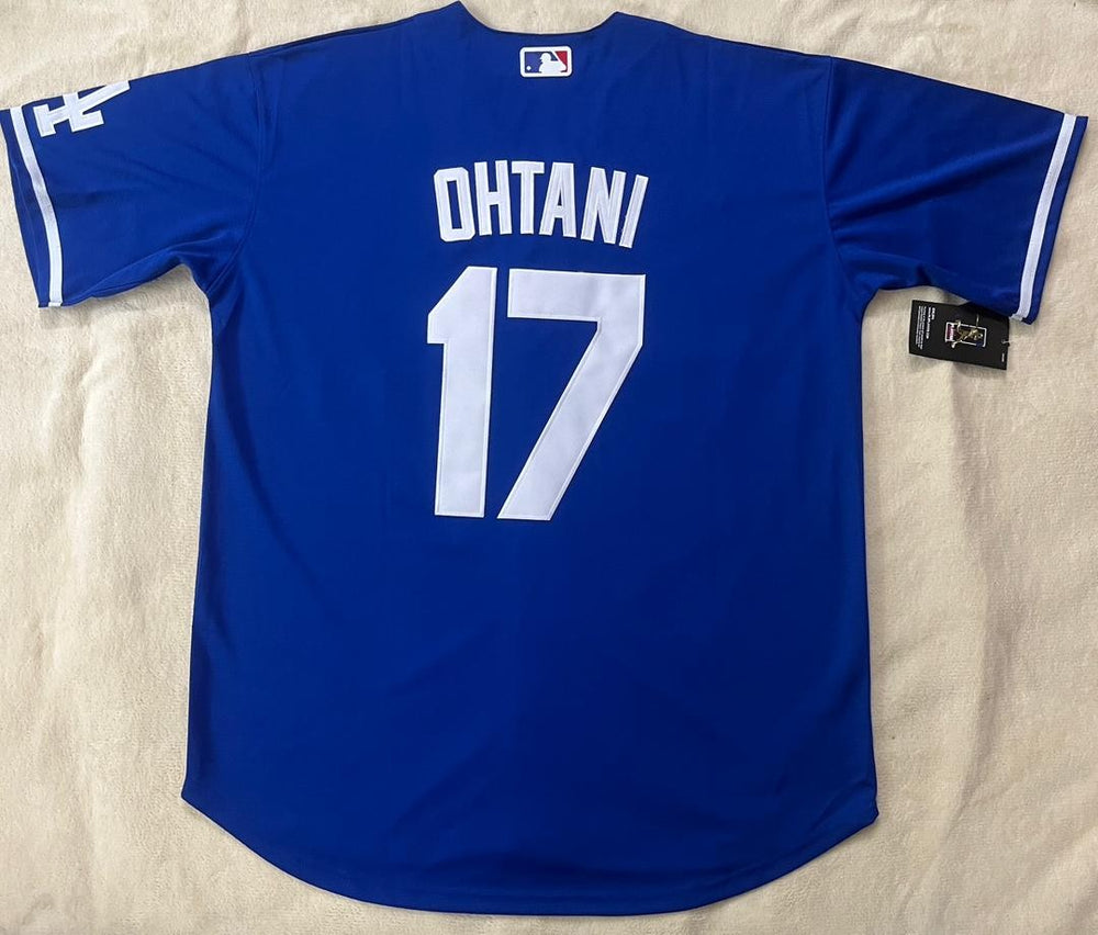Shohei Ohtani #17 LA Dodgers Stitched Jersey, Carry L and XL Faithful