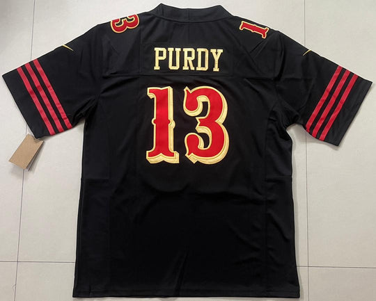 Brock Purdy #13 San Francisco 49ers Stitched Jersey, Carry L and XL Faithful