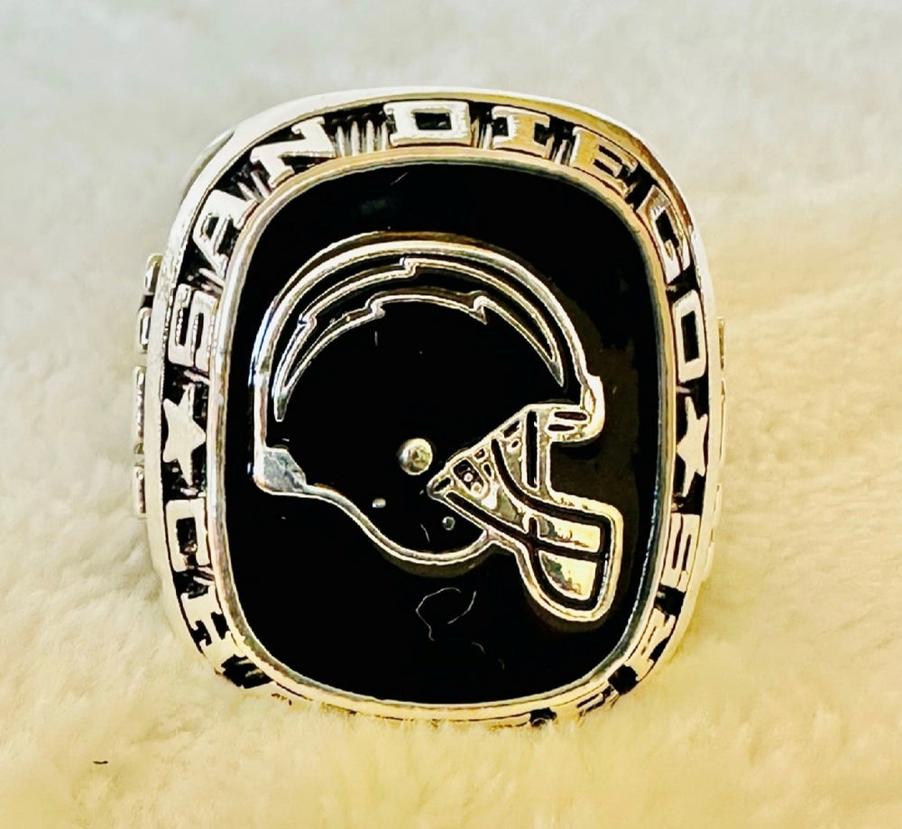 LA Chargers Team Ring Balfour W Box, US Ship NFL
