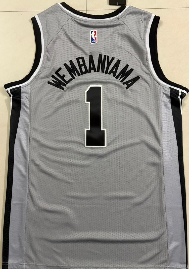 Victor Wembanyama #1 San Antonio Spurs Nike Stitched Jersey, Carry L and XL
