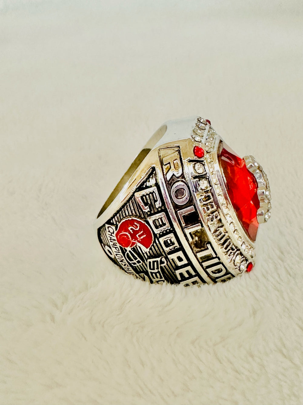 2014 Alabama Crimson Tide Championship Ring With Box - EB Sports Champion's Cache