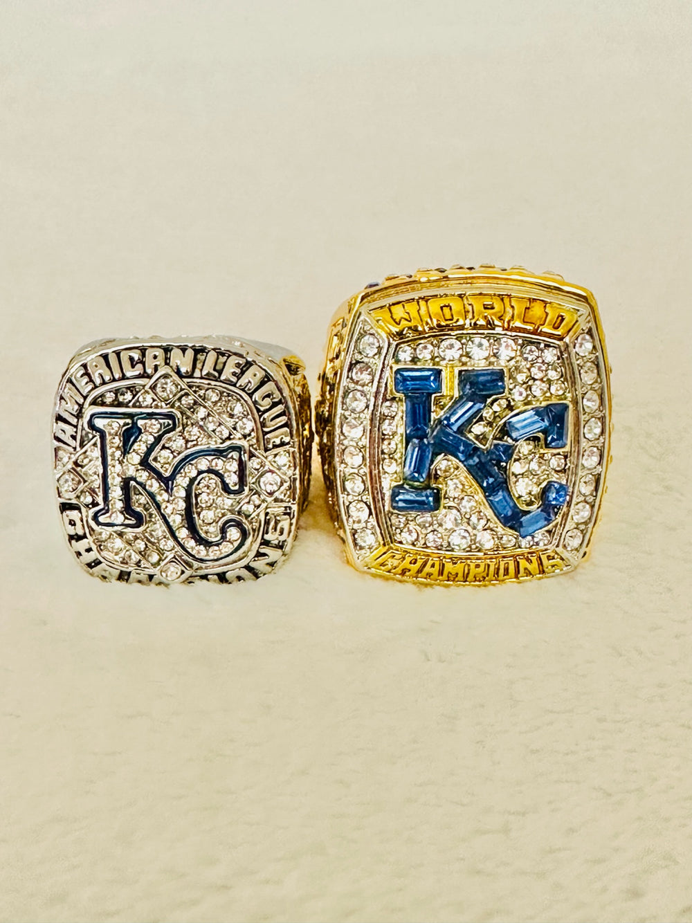 Kansas City Royals Championship Ring set with Box - EB Sports Champion's Cache