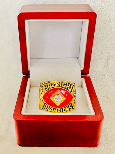 1987 Oklahoma Sooners Championship Ring W Box - EB Sports Champion's Cache