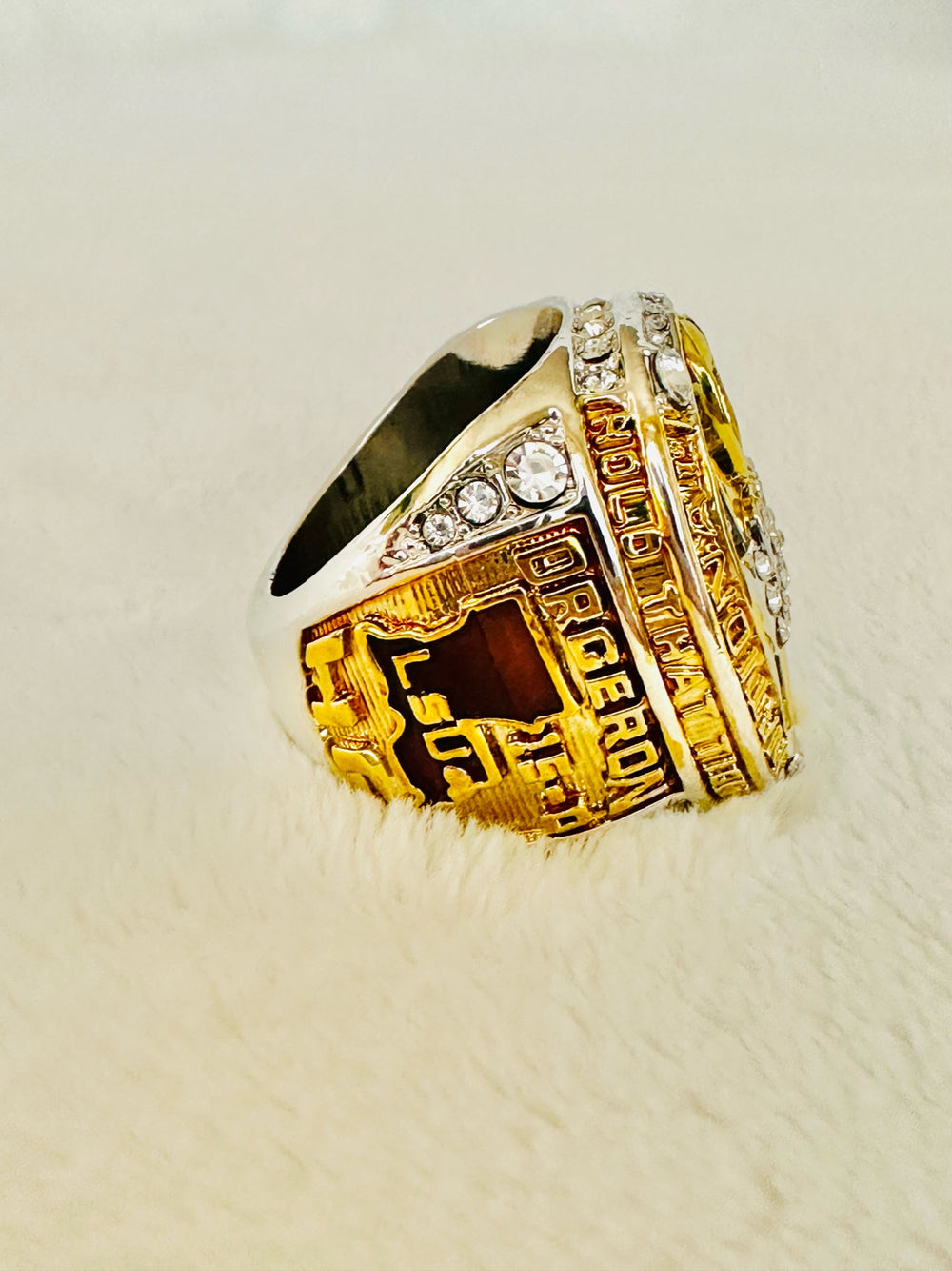 2019 LSU Tigers National Championship Ring, US SHIP - EB Sports Champion's Cache