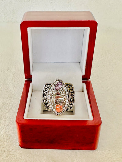 2011 Clemson Tigers Championship Ring With Box - EB Sports Champion's Cache