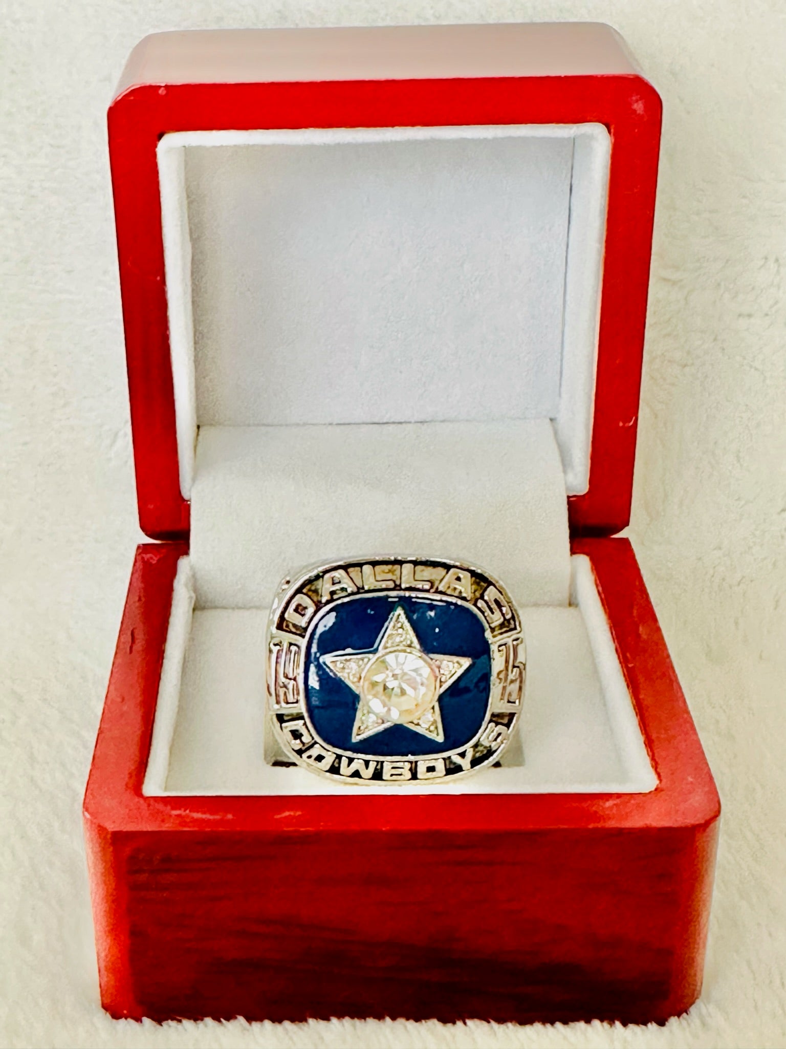 1975 Dallas Cowboys NFC Championship Ring, Rare, US SHIP W box - EB Sports Champion's Cache