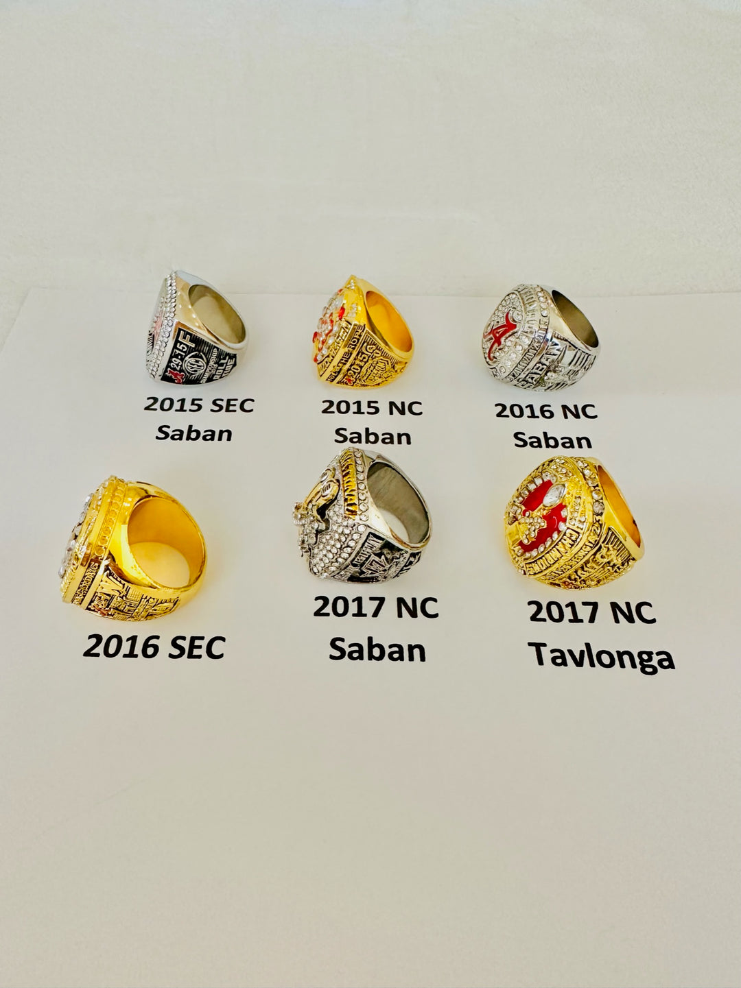 Alabama Crimson Tide pick your Ring 2015-2017 - EB Sports Champion's Cache