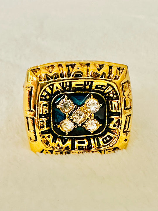 1984 Miami Dolphins AFC Championship Dan Marino Ring, US SHIP - EB Sports Champion's Cache