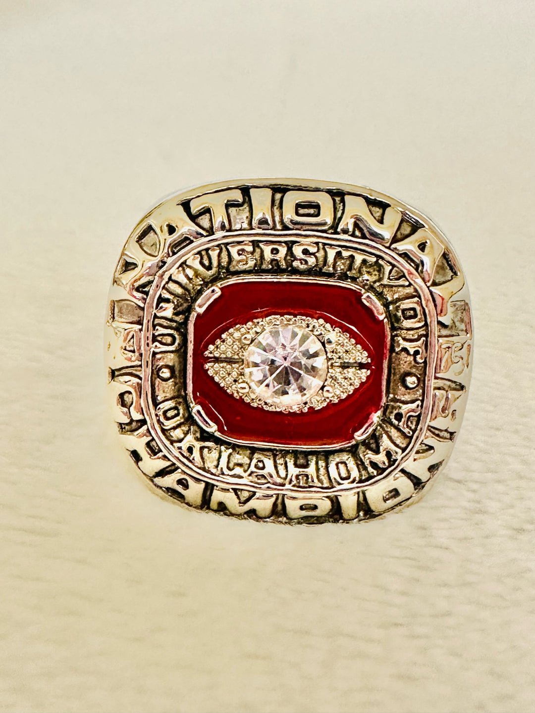 1974 Oklahoma Sooners Championship Ring W Box - EB Sports Champion's Cache