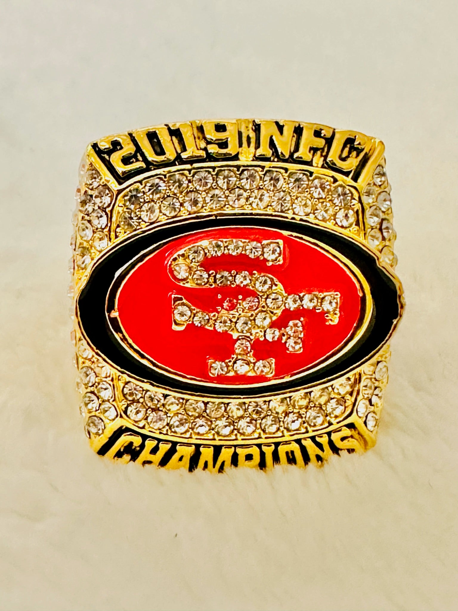 2019 San Francisco 49ers Ring NFC Championship, USA SHIP - EB Sports Champion's Cache