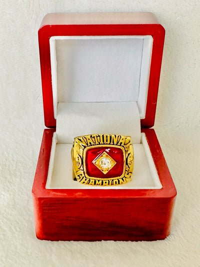 1970 Nebraska Cornhuskers 18k GP Brass Championship Ring W Box, US SHIP - EB Sports Champion's Cache