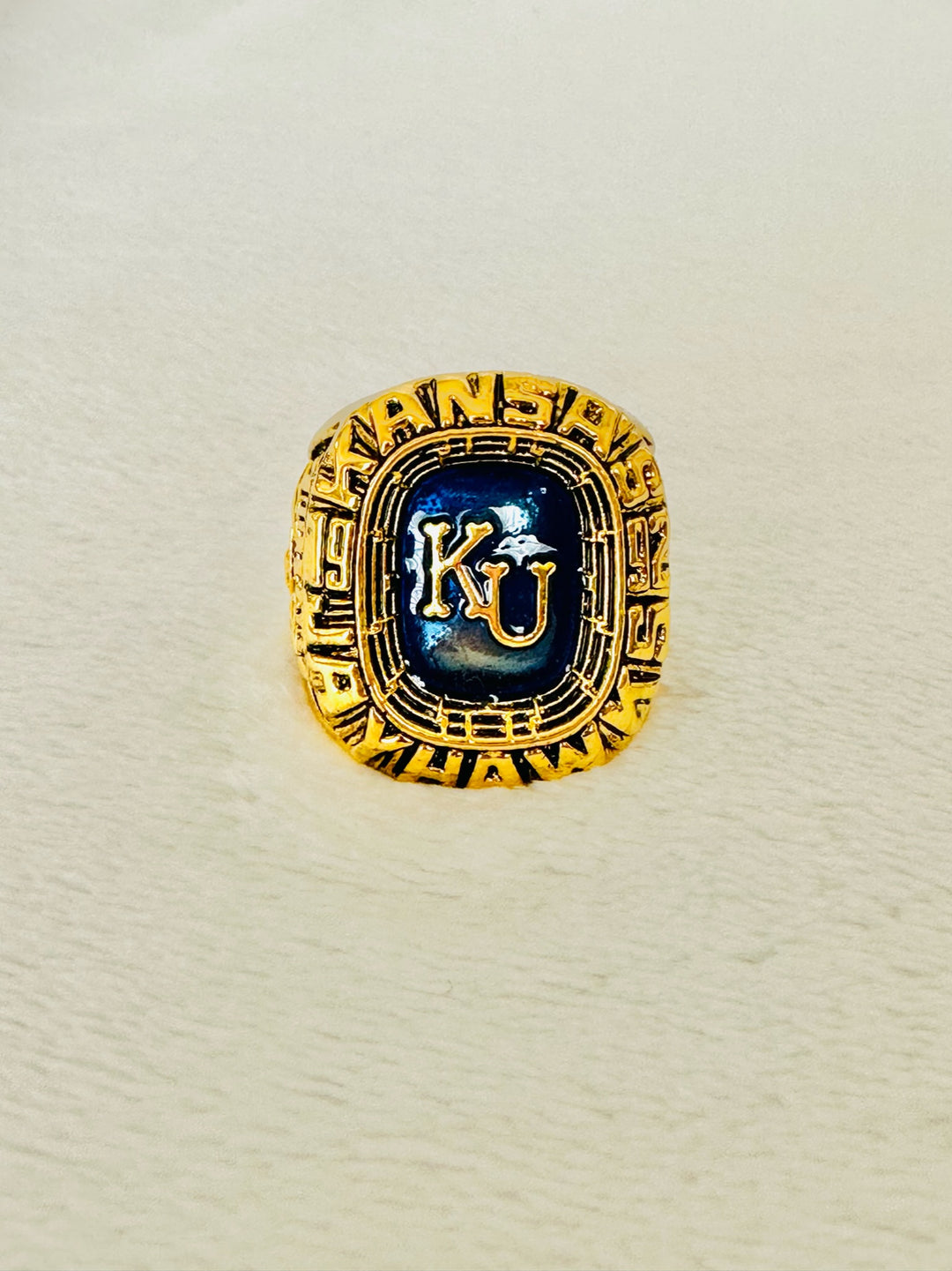 1992 Kansas Jayhawks Football Bowl Ring, US SHIP - EB Sports Champion's Cache