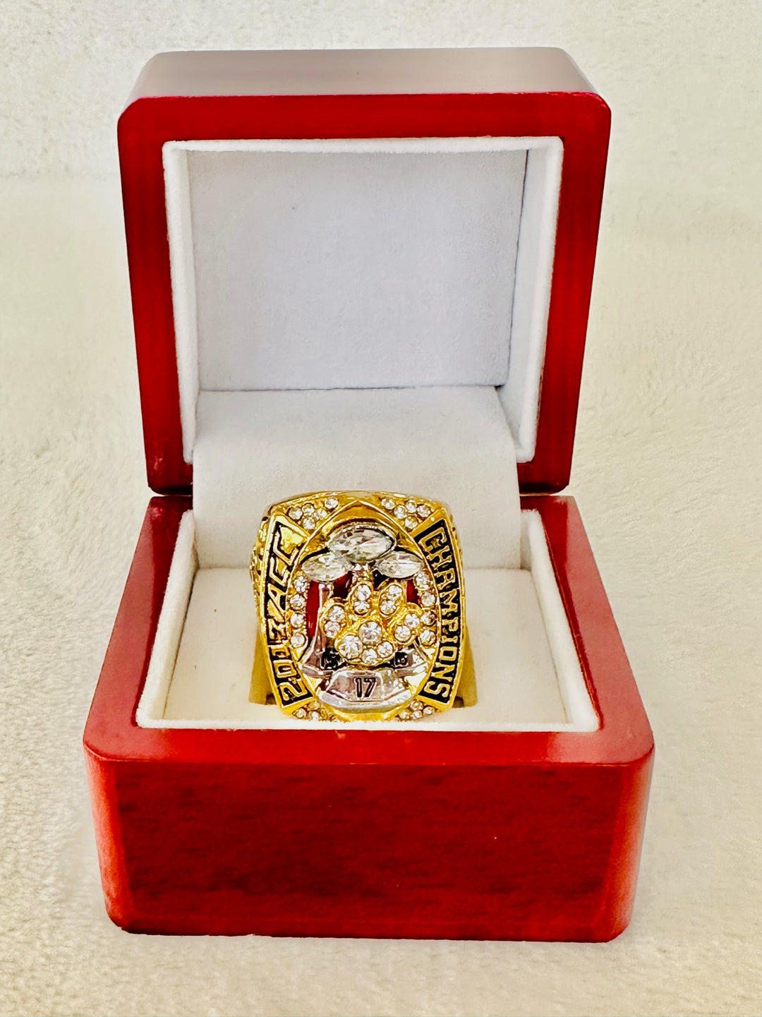 2017 Clemson Tigers Championship Ring With Box - EB Sports Champion's Cache